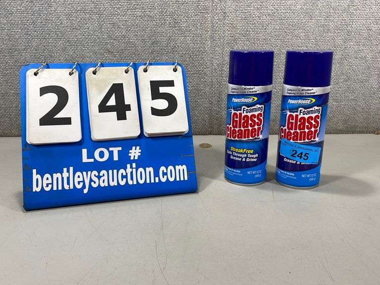 POWERHOUSE FOAMING GLASS CLEANER (2X MONEY) Bentley & Associates, LLC