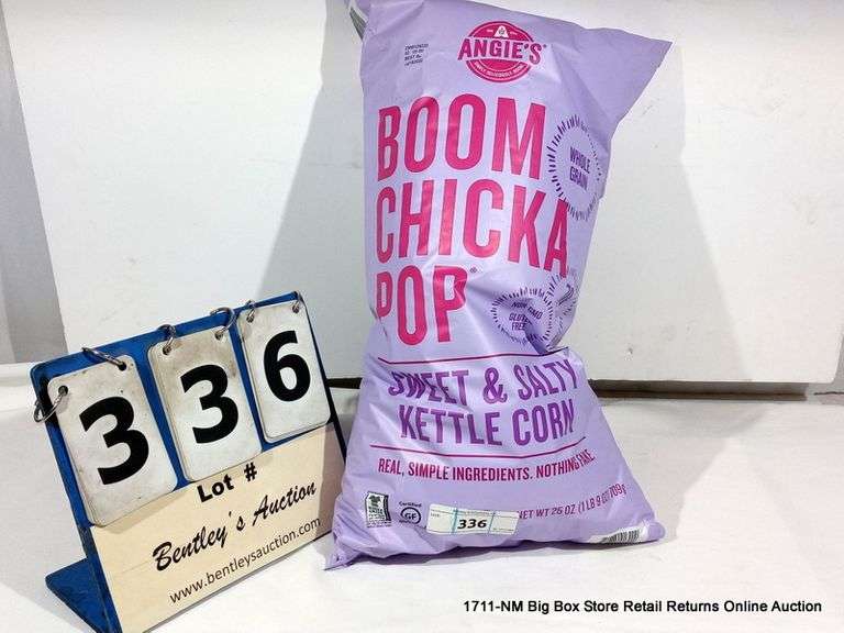 BOOM CHICKA POP POPCORN, 25 OZ Bentley & Associates, LLC