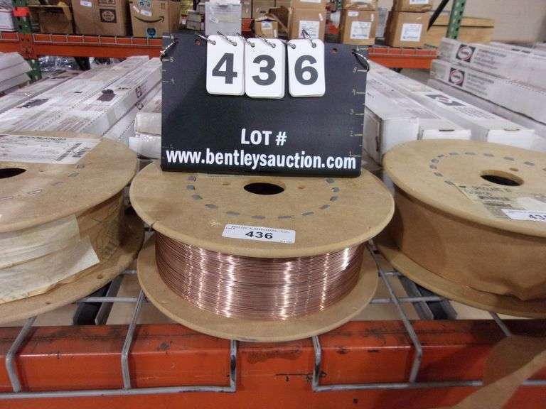 ESAB SPOOL ARC 83 0.045" DIAMETER COPPER WELDING ROD Bentley & Associates, LLC