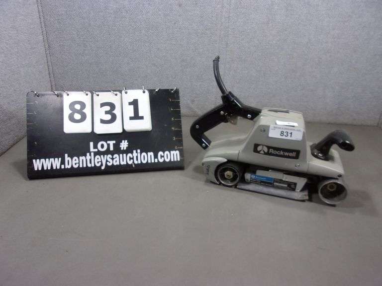 ROCKWELL HEAVY DUTY BELT SANDER M 363CORDED Bentley & Associates, LLC