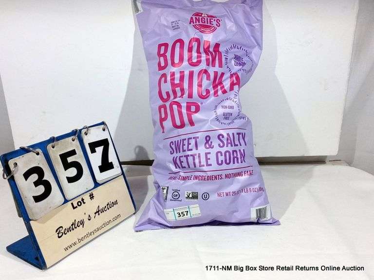 BOOM CHICKA POP POPCORN, 25 OZ Bentley & Associates, LLC