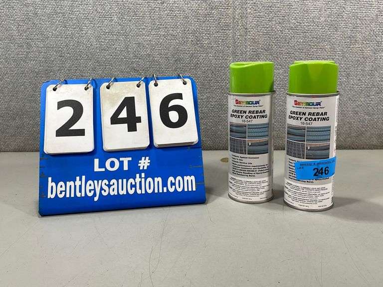 SEYMOUR GREEN REBAR EPOXY COATING 16547 (2X MONEY) Bentley & Associates, LLC