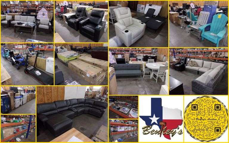 1725-TX Big Box Store Retail Returns Online Auction