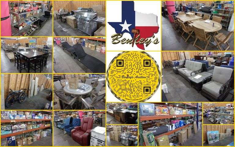1738-TX Big Box Store Retail Returns Online Auction
