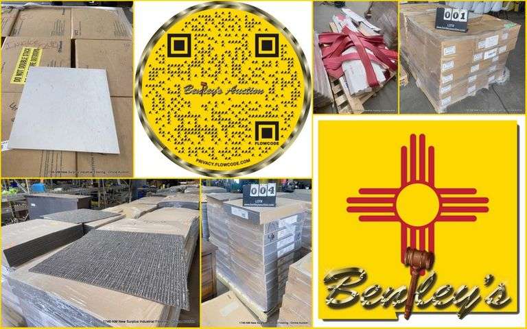 1746-NM New Surplus Industrial Flooring Online Auction