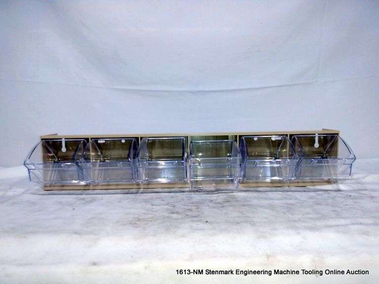 QUANTUM CLEAR ALLPURPOSE STORAGE SYSTEM 6 TIP OUT BINS Bentley