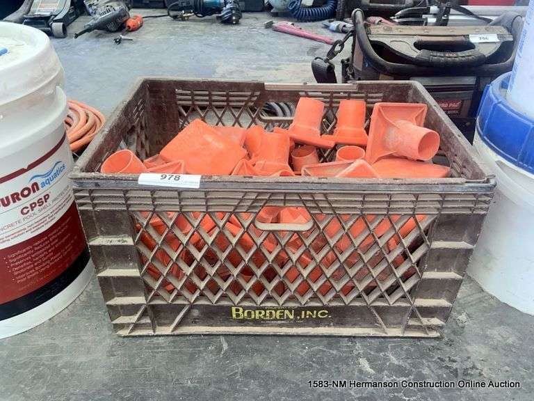 CRATE OF DAYTON SUPERIOR REBAR CAP Bentley & Associates, LLC