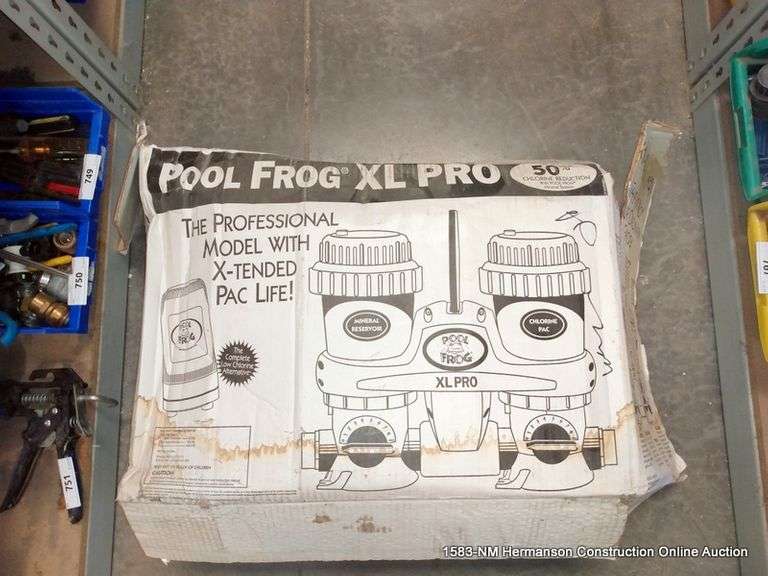POOL FROG XL PRO Bentley & Associates, LLC