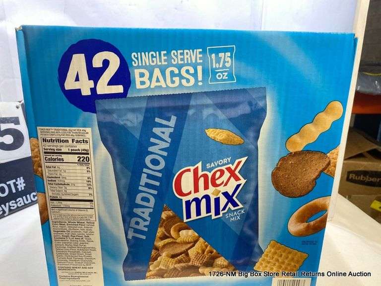 CHEX MIX SINGLE SERVE BAGS Bentley & Associates, LLC