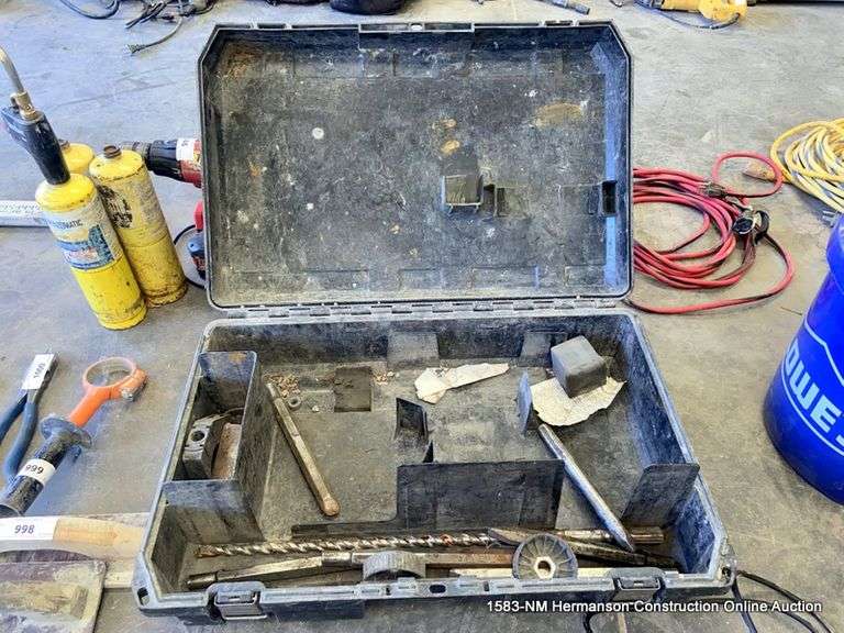 DEWALT EMPTY BOX W/ HAMMER DRILL BITS Bentley & Associates, LLC