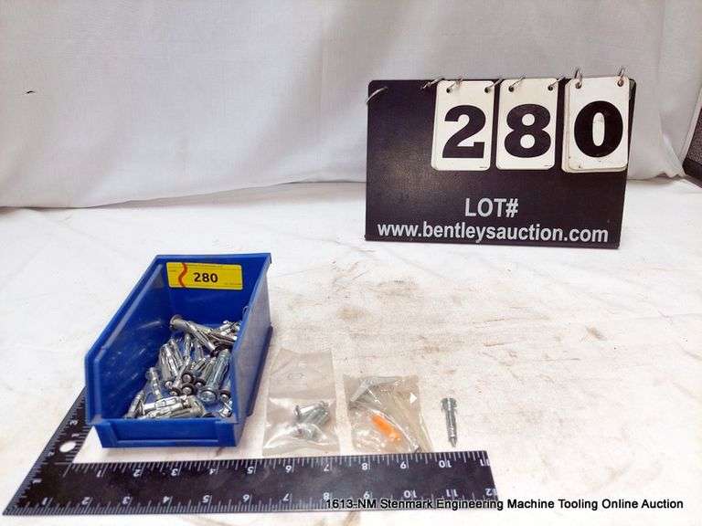 BIN ASSORTED ANCHOR BOLTS Bentley & Associates, LLC