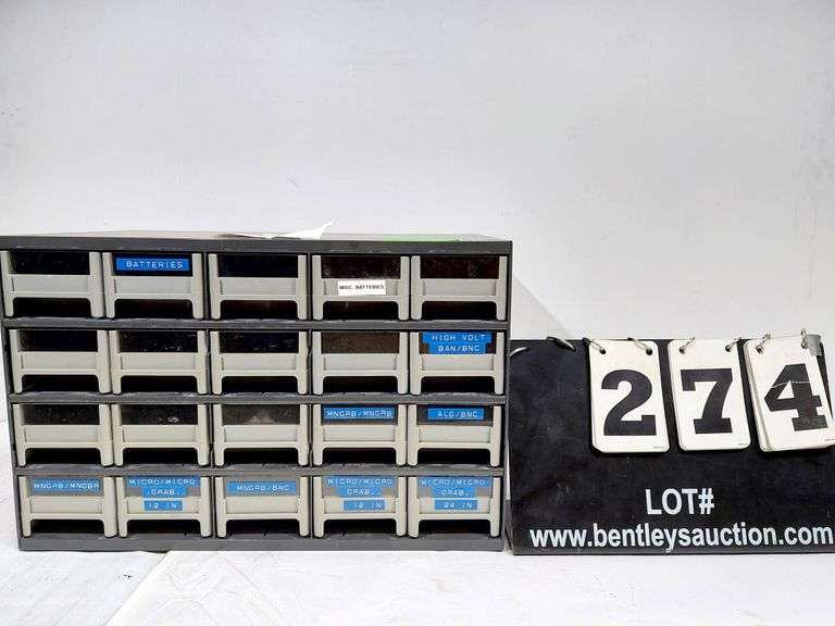 20 DRAWER BOLT BIN ONE MISSING Bentley & Associates, LLC