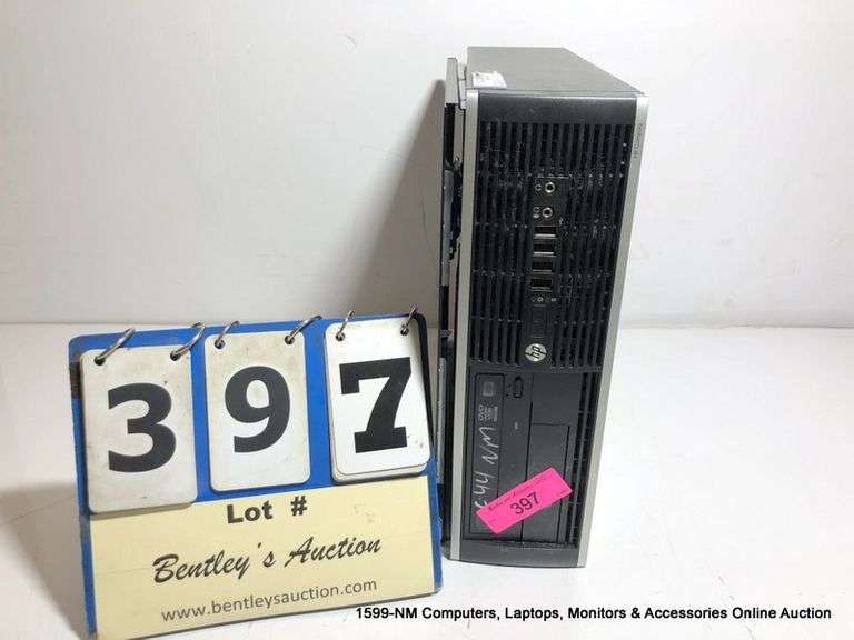 HP COMPAQ CORE I7 DESKTOP NO POWER CORD, AS IS Bentley & Associates