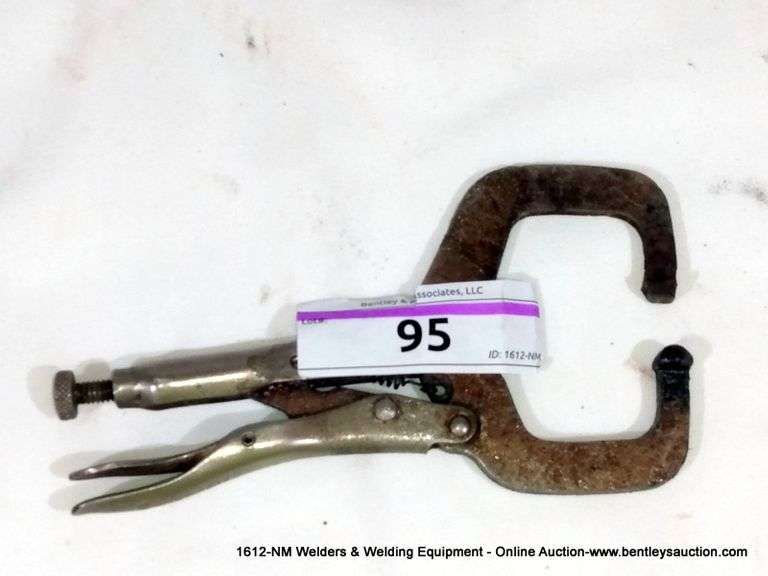 VISE GRIP WELDING CLAMP Bentley & Associates, LLC