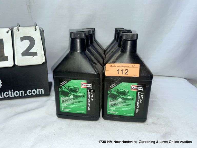 CHAMPION 4CYCLE LAWN MOWER OIL (10X MONEY) Bentley & Associates, LLC