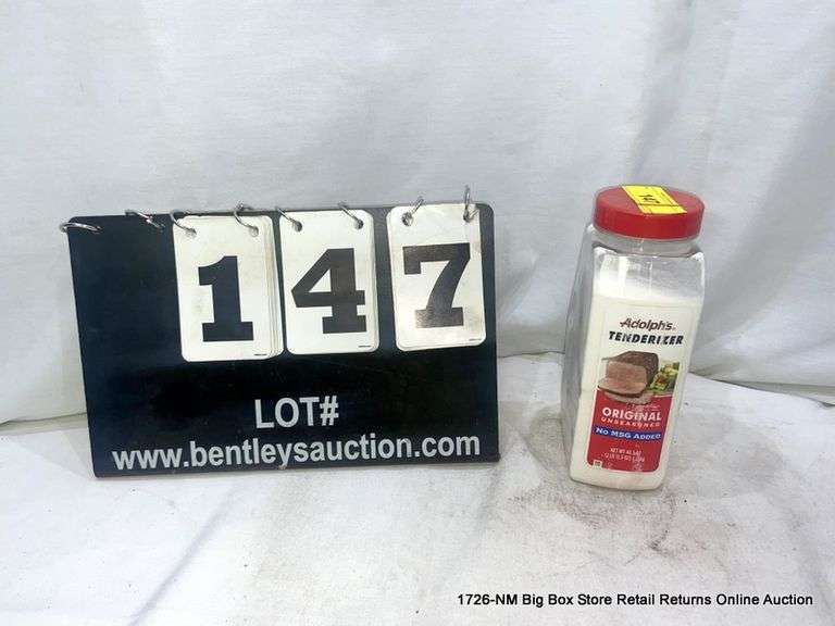 ADOLPH'S TENDERIZER UNSEASONED Bentley & Associates, LLC