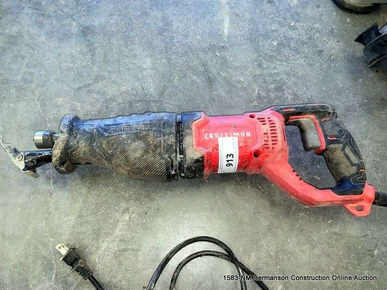 CRAFTSMAN CMES300 RECIPROCATING SAW Bentley & Associates, LLC