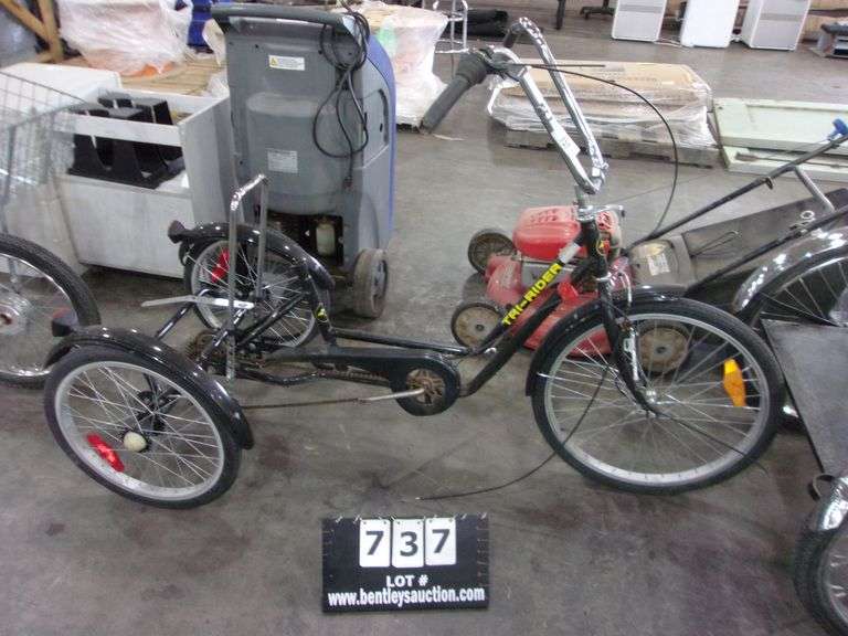 TRIRIDER BLACK TRICYCLE NO PEDALS Bentley & Associates, LLC