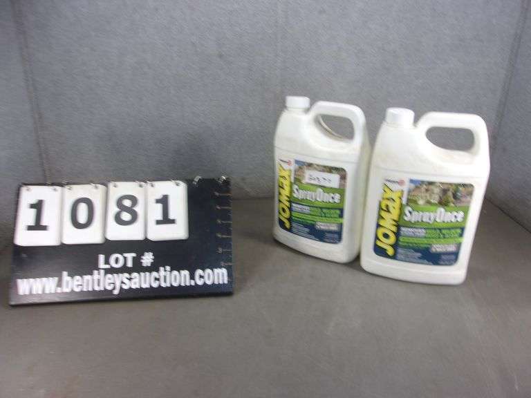 2 1 GALLON SPRAY ONCE MOSS, MOLD, MILDEW & ALGAE REMOVER Bentley