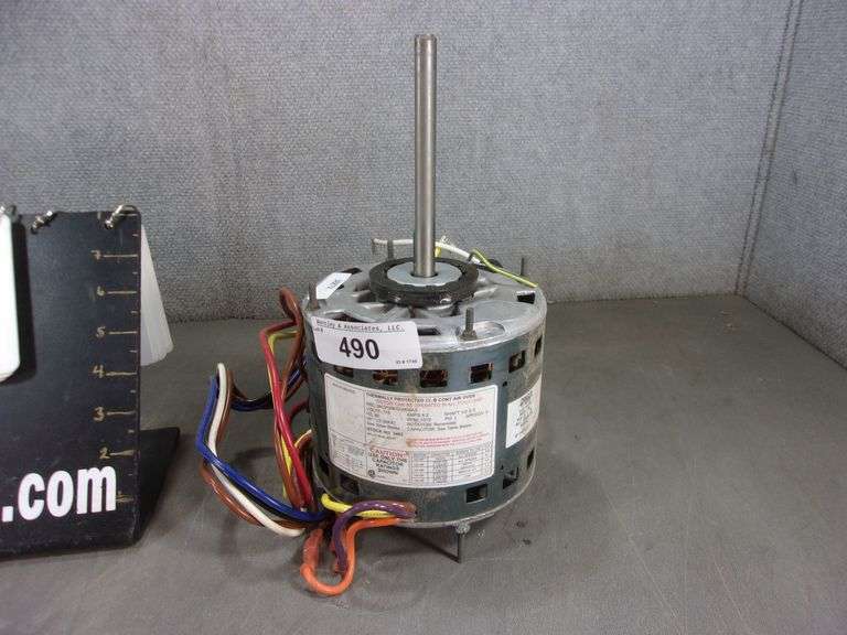 GE COMMERCIAL MOTORS LIFE LINE THERMALLY PROTECTED CONTINUOUS AIR OVER