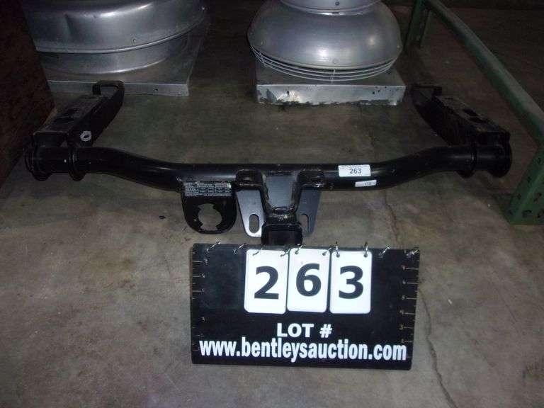 BLACK STEEL TRAILER HITCH BAR & MOUNT Bentley & Associates, LLC