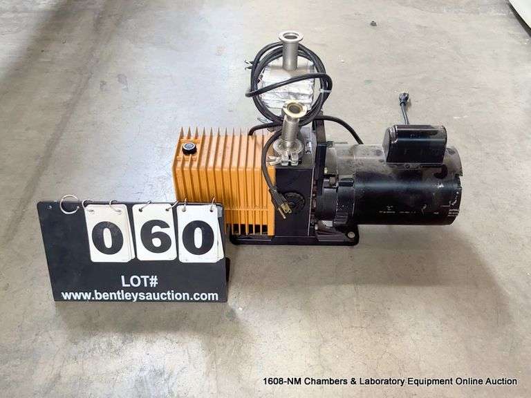 ALCATEL 2012A VACUUM PUMP Bentley & Associates, LLC