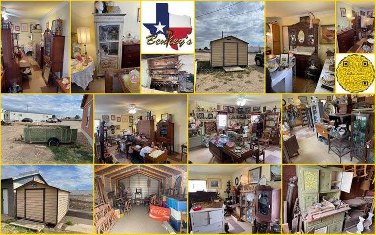 1747-TX John's Antique Store & Woodworking Online Auction