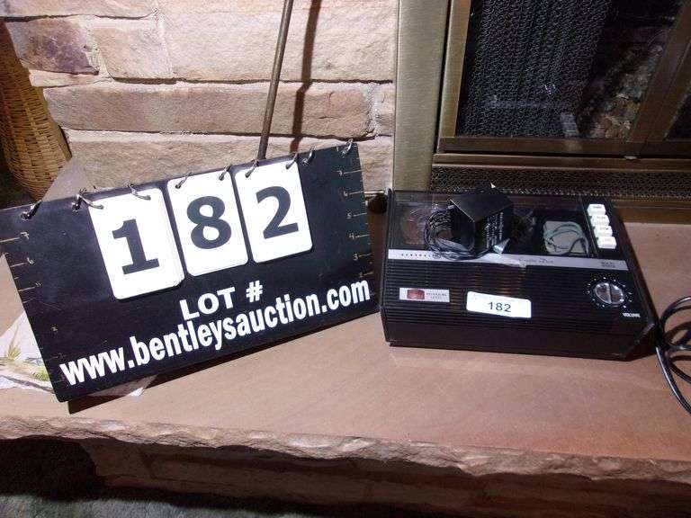 GE SOLID STATE CAPSTAN DRIVE TAPE RECORDER Bentley & Associates, LLC