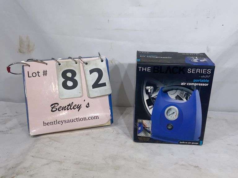 THE BLACK SERIES PORTABLE AIR COMPRESSOR Bentley & Associates, LLC