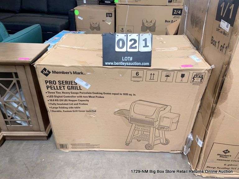 MEMBER'S MARK PRO SERIES PELLET GRILL Bentley & Associates, LLC