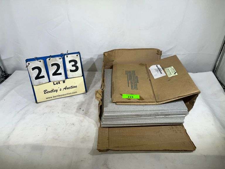 BOX VCT TILE OPENED/MISSING TILES Bentley & Associates, LLC