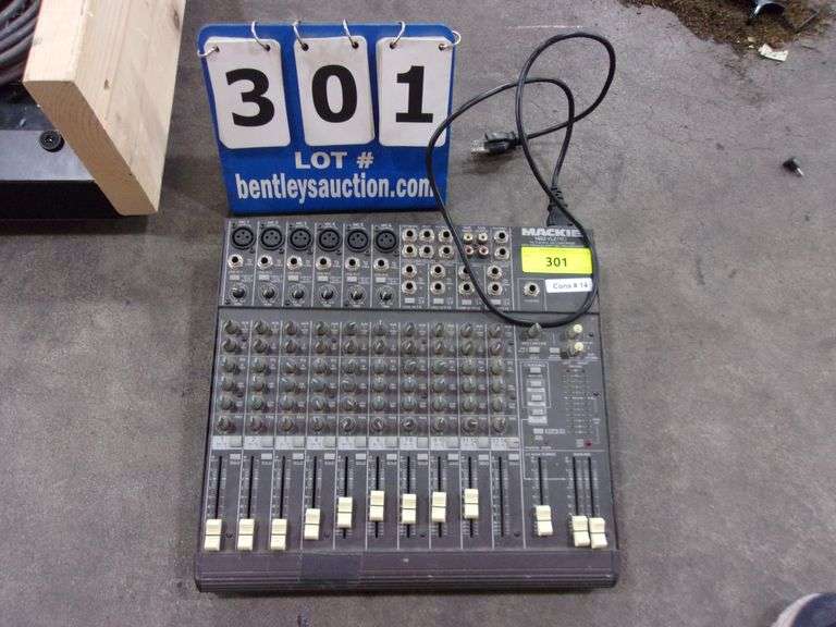 MACKIE 1402-VLZ PRO AUDIO MIXER BOARD - Bentley & Associates, LLC