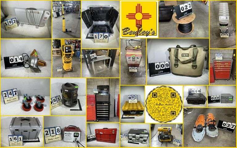 1620-NM Tools & Equipment Online Auction