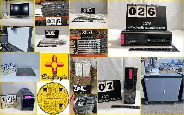 1619-NM Computers, Laptops, Monitors & Accessories Online Auction