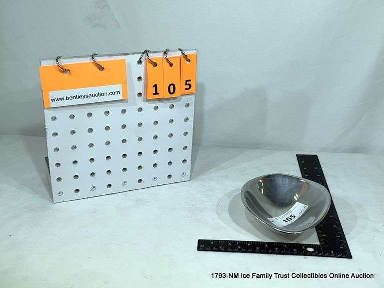 NAMBE SILVER CANDY DISH 579 Bentley & Associates, LLC