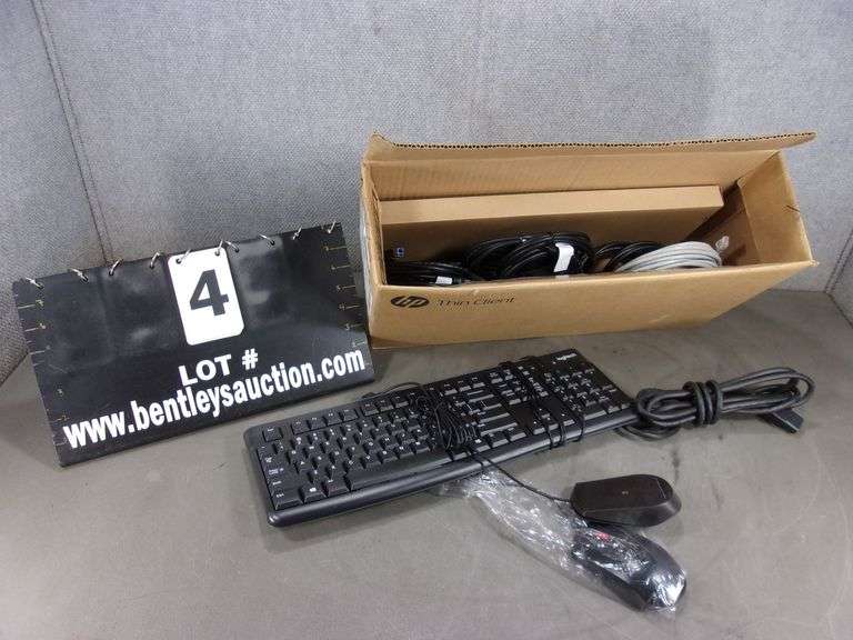 BOX POWER CORDS, KEYBOARD, MOUSE Bentley & Associates, LLC