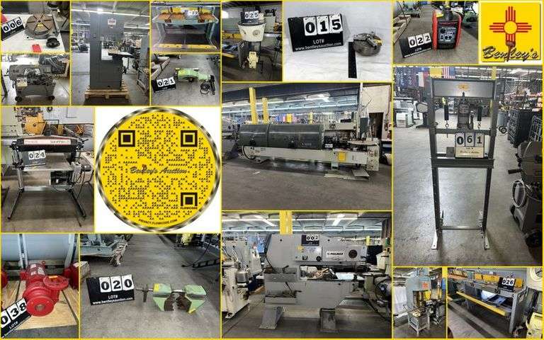 1617-NM Machinery & Equipment & More Online Auction