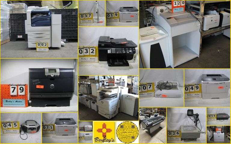 1621-NM Printers, Scanners, Copiers & Accessories Online Auction