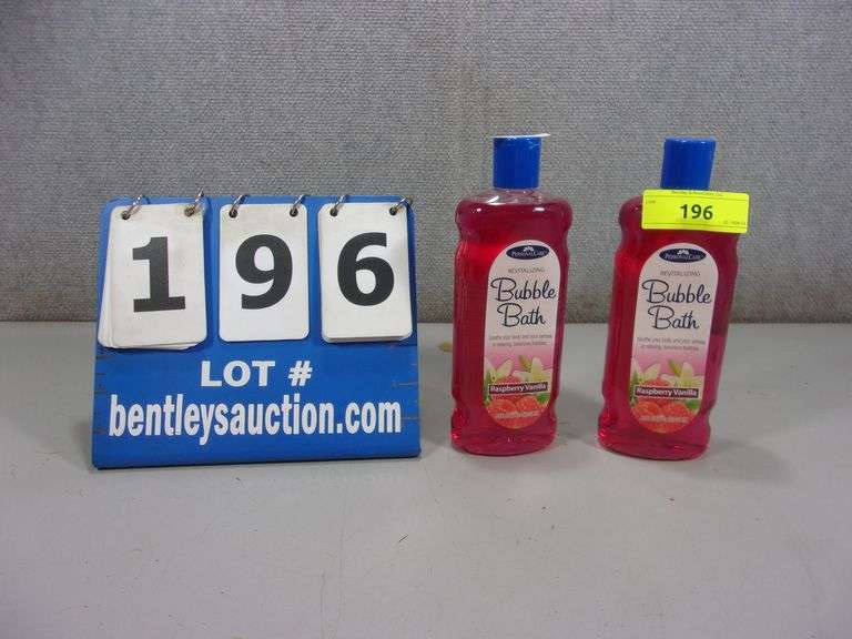 RASPBERRY VANILLA BUBBLE BATH SOAP (2X MONEY) Bentley & Associates, LLC