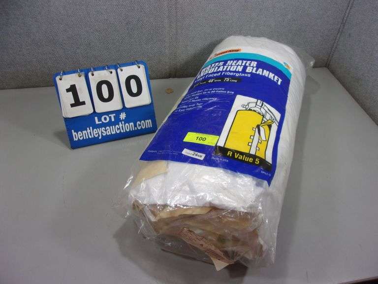 FROST KING WATER HEATER INSULATION BLANKET/VINYL FACED FIBERGLASS
