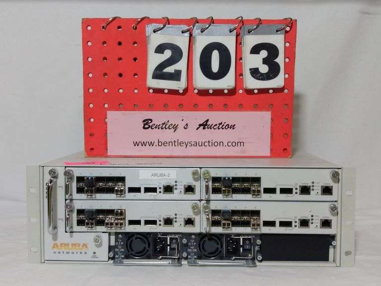 ARUBA NETWORKS INPUT VOLTAGE RANGE MODEL 6000US Bentley