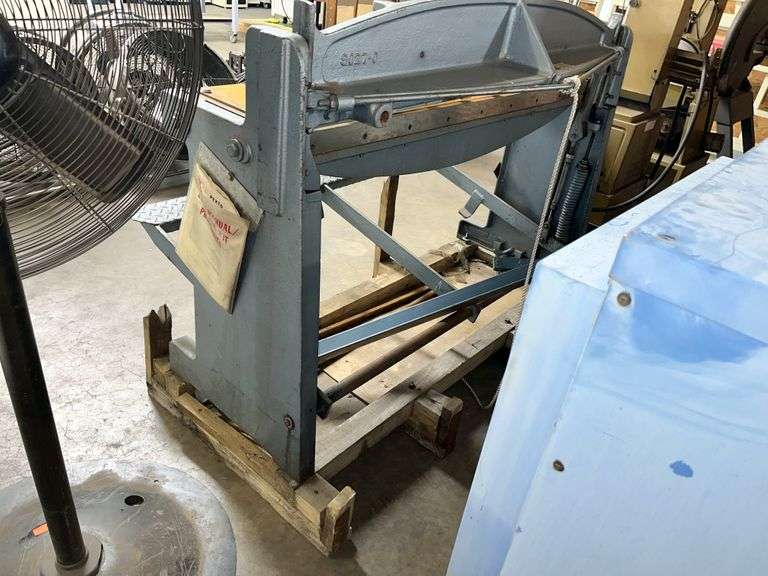 ROPER WHITNEY CO PEXTO MODEL 152K W/ BACK GAGE Bentley & Associates, LLC