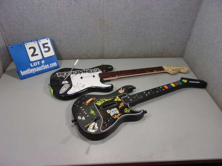 LOT (2) GUITAR HERO GUITARS Bentley & Associates, LLC