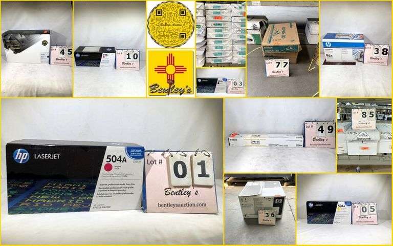 1810-NM Surplus Toner & Paper Online Auction