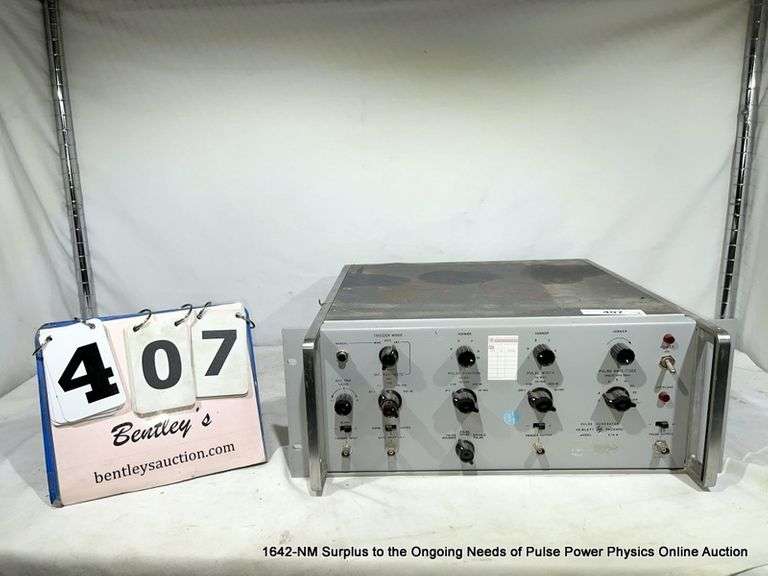 HP PULSE GENERATOR MODEL 214A Bentley & Associates, LLC