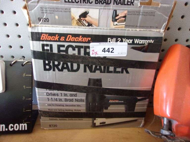 BLACK & DECKER ELECTRIC BRAD NAILER & JIGSAW Bentley & Associates, LLC