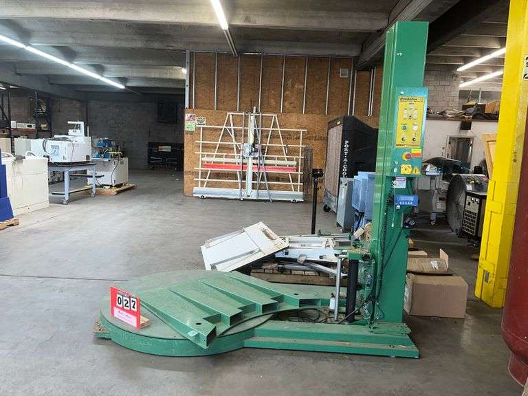 HIGHLIGHT PREDATOR SS SEMIAUTO LOW PROFILE STRETCH WRAP TURNTABLE Bentley & Associates, LLC