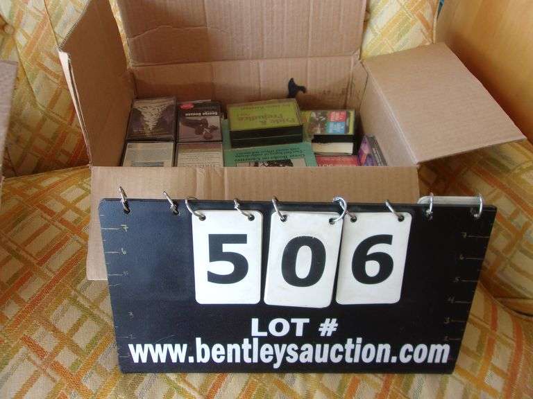 BOX ASSORTED MUSIC CASSETTE TAPES Bentley & Associates, LLC