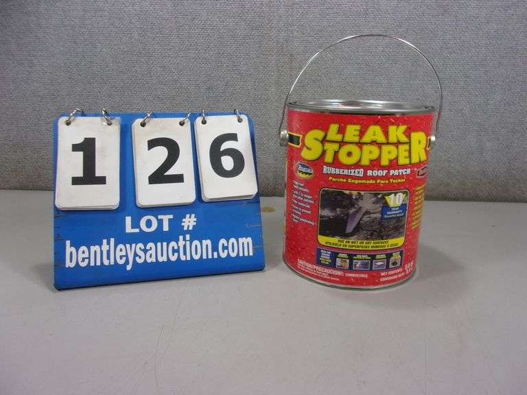 LEAK STOPPER RUBBERIZED ROOF PATCH Bentley & Associates, LLC