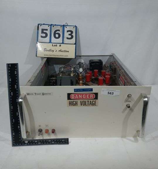 MASTER TRIGGER GENERATOR CONTAINS DUAL HV POWER PACKS Bentley & Associates, LLC